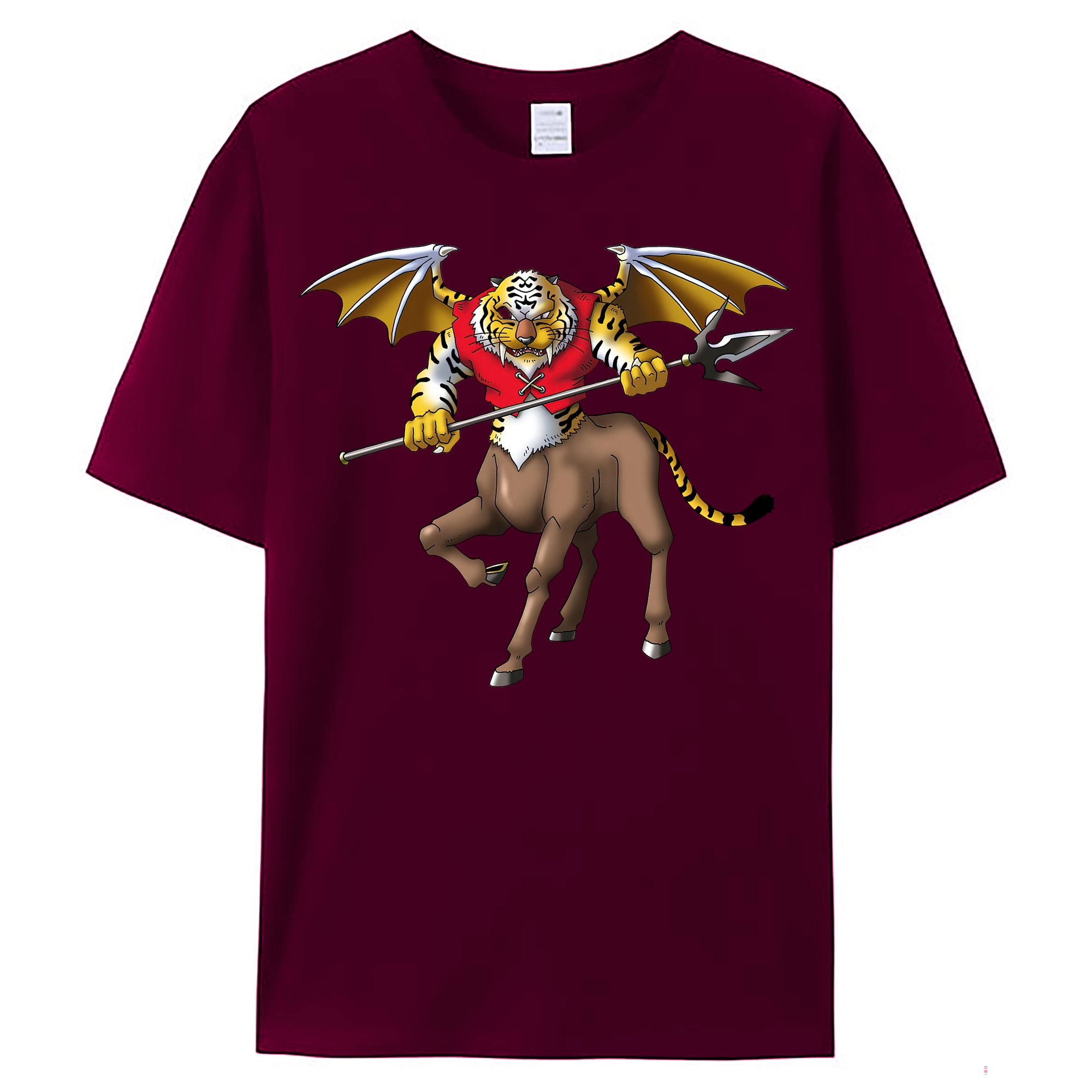 （画像用） ドラゴンクエスト Doragon Kuesuto Dragon Quest レディースカジュアルプリントTシャツ（綿100％）